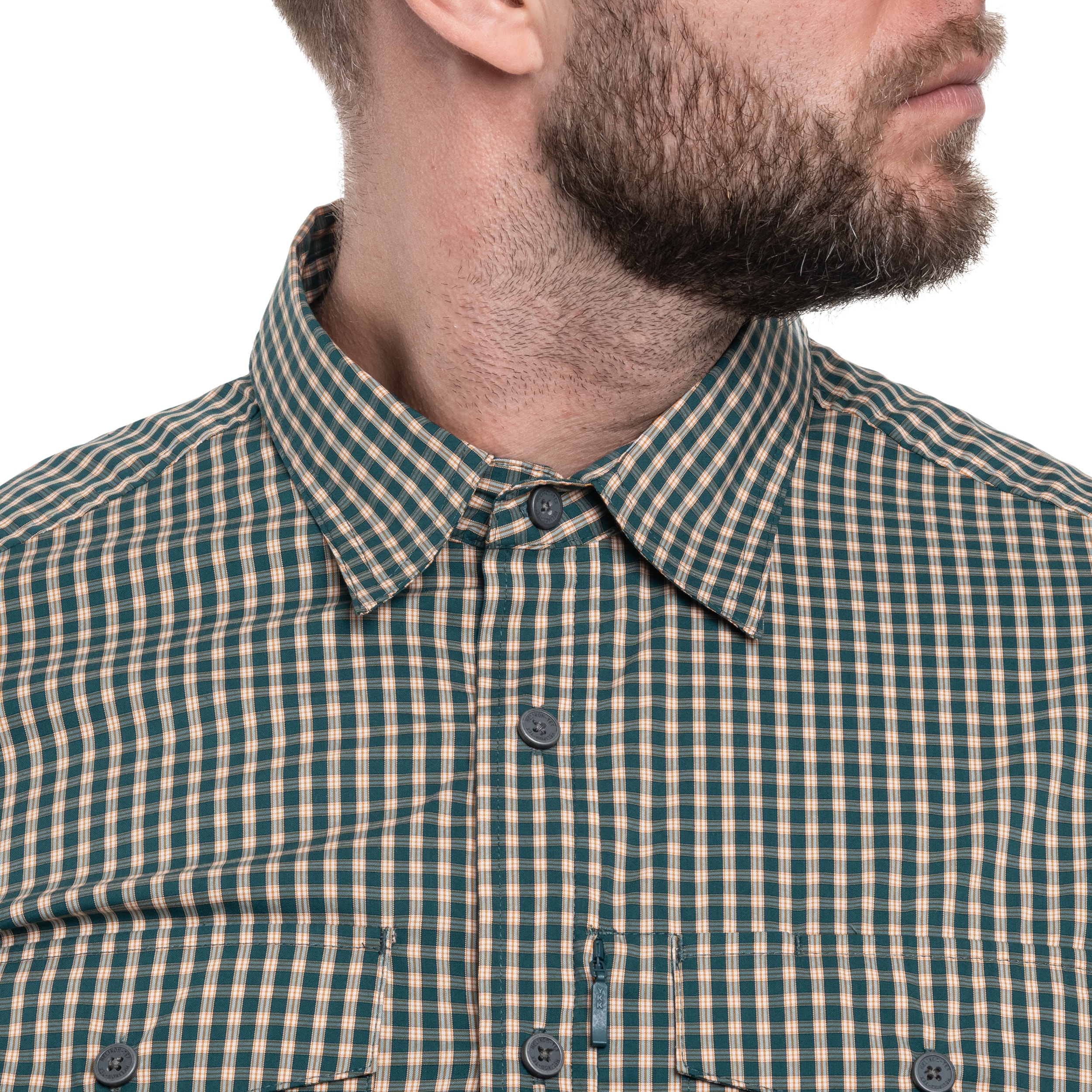 Chemise Covert Concealed Carry Helikon - Savage Green Checkered