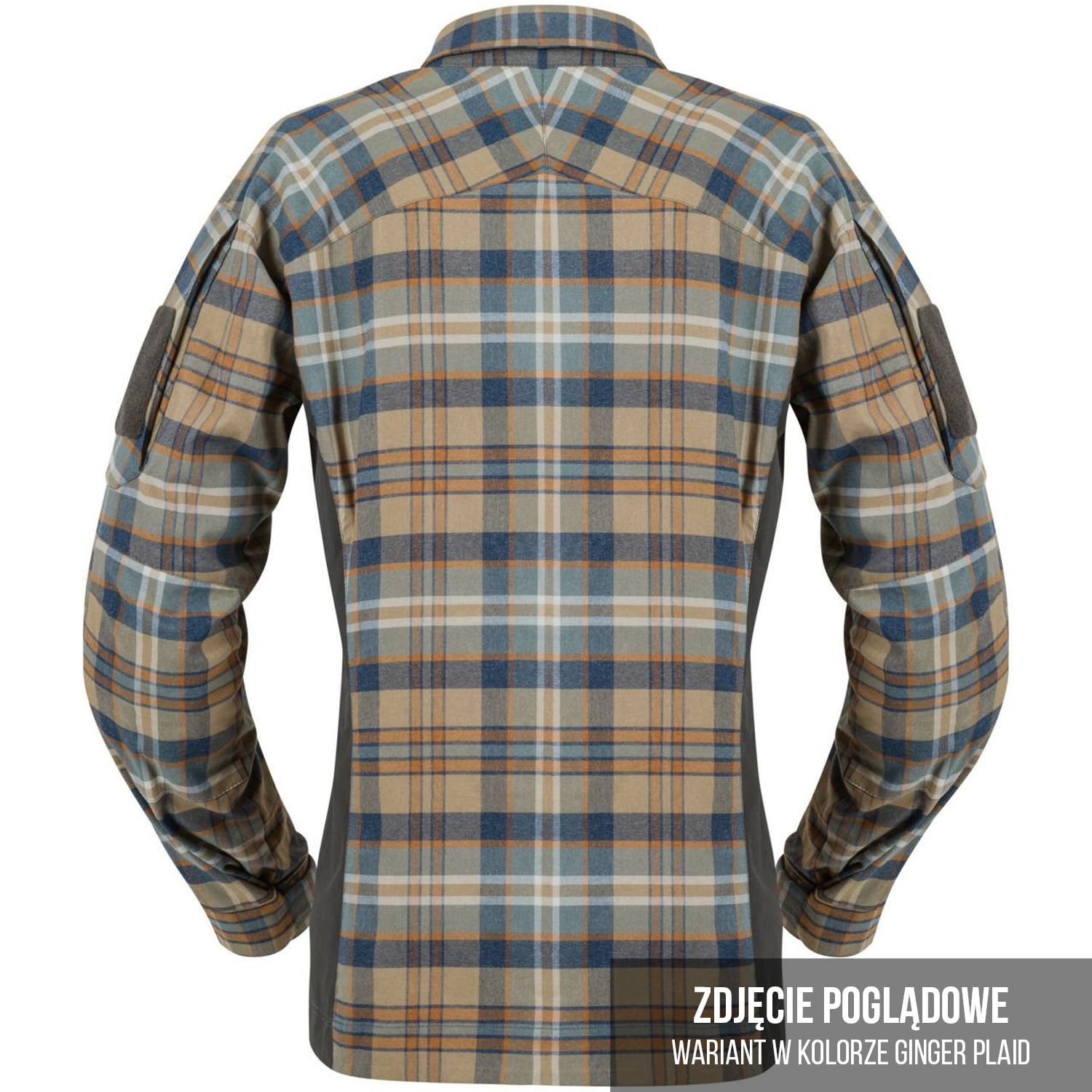 Chemise à manches longues MBDU Flannel Helikon - Timber Olive Plaid