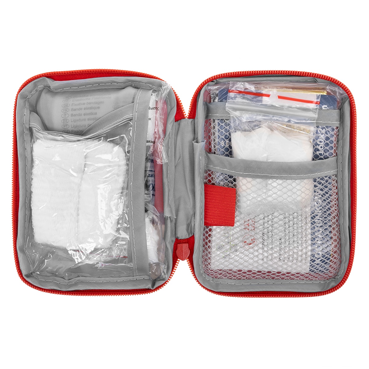 Trousse tourisrique de premiers secours avec accessoires IEI - Red