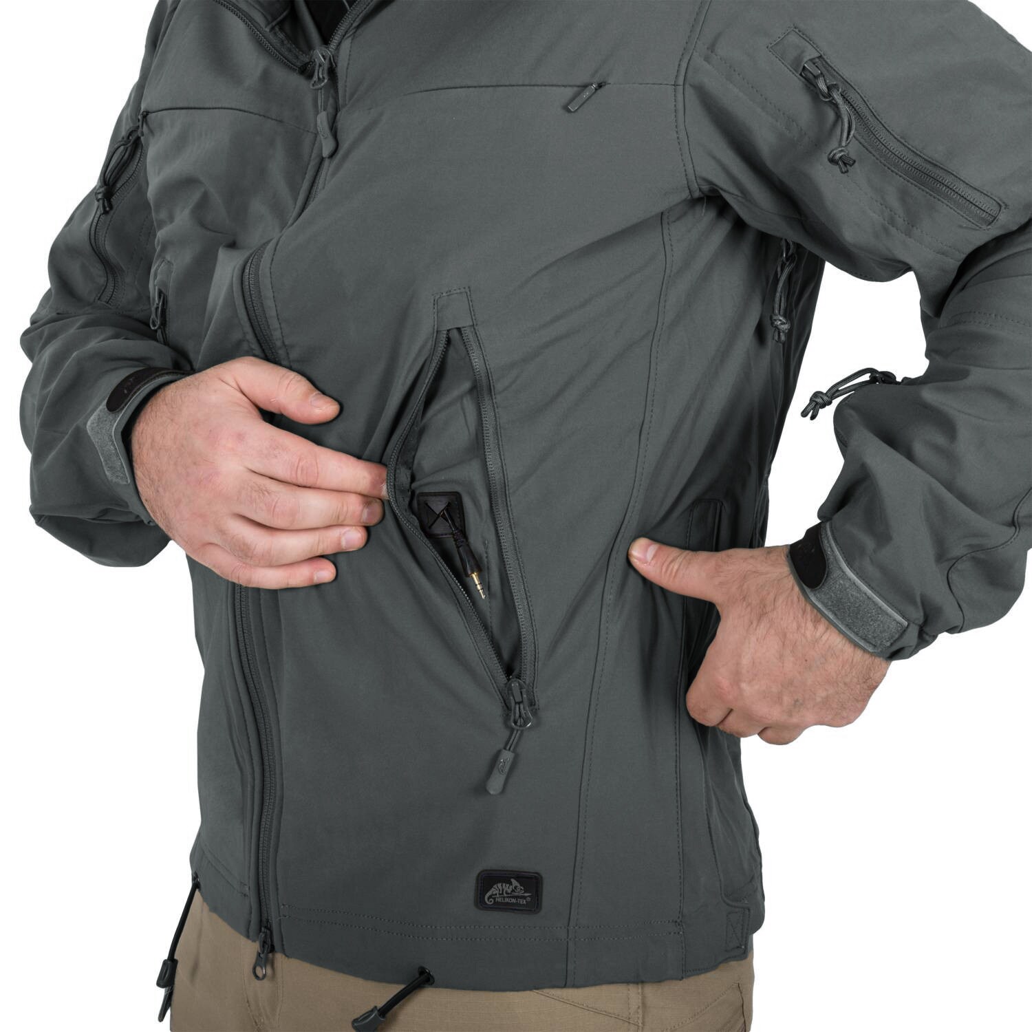 Veste Cougar Softshell Windblocker QSA HID Helikon - Foliage
