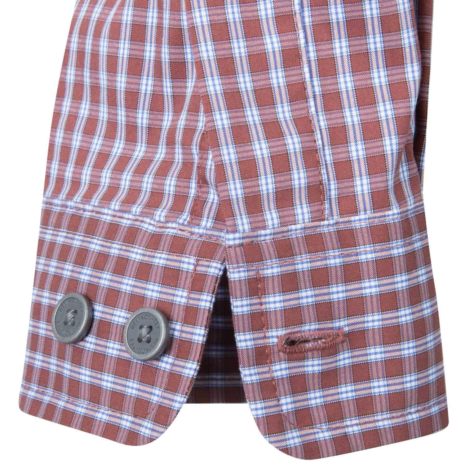 Chemise Covert Concealed Carry Helikon - Scarlet Flame Checkered