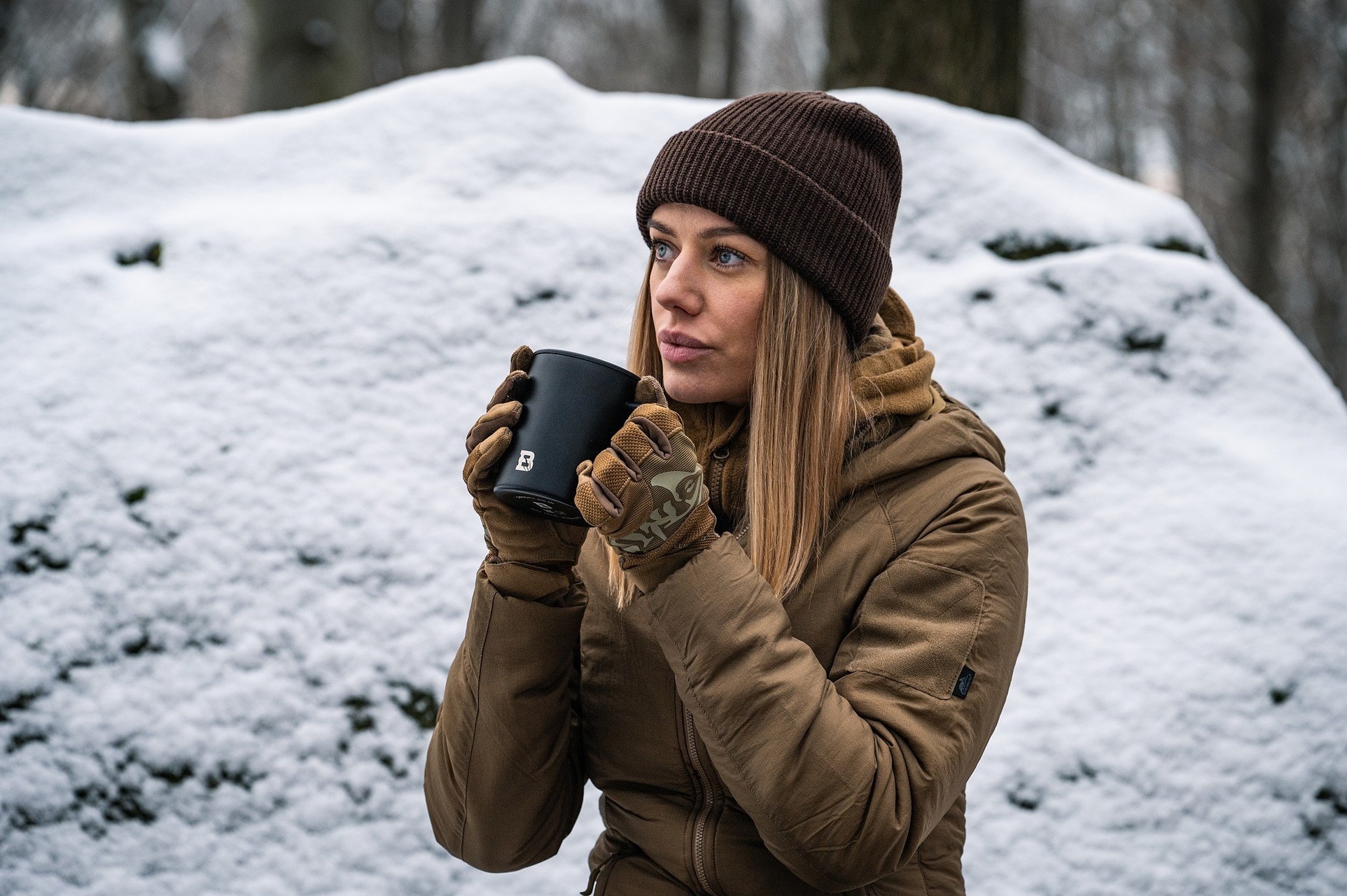 Gants All Round Tactical Helikon - Coyote/Adaptive Green