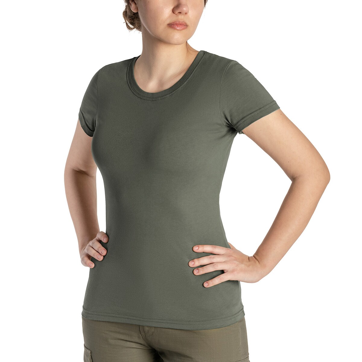 T-shirt femme Helikon - Olive Green