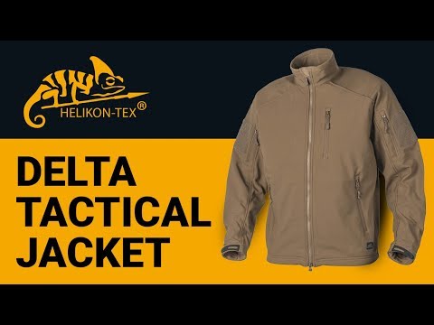 Veste Delta Tactical Softshell Shark Skin Helikon - Black