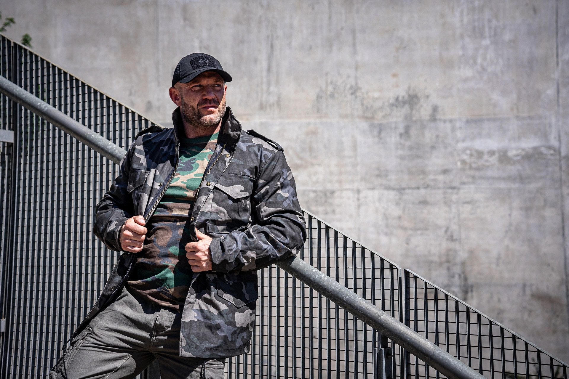 Veste M65 Classic Brandit - Dark Camo
