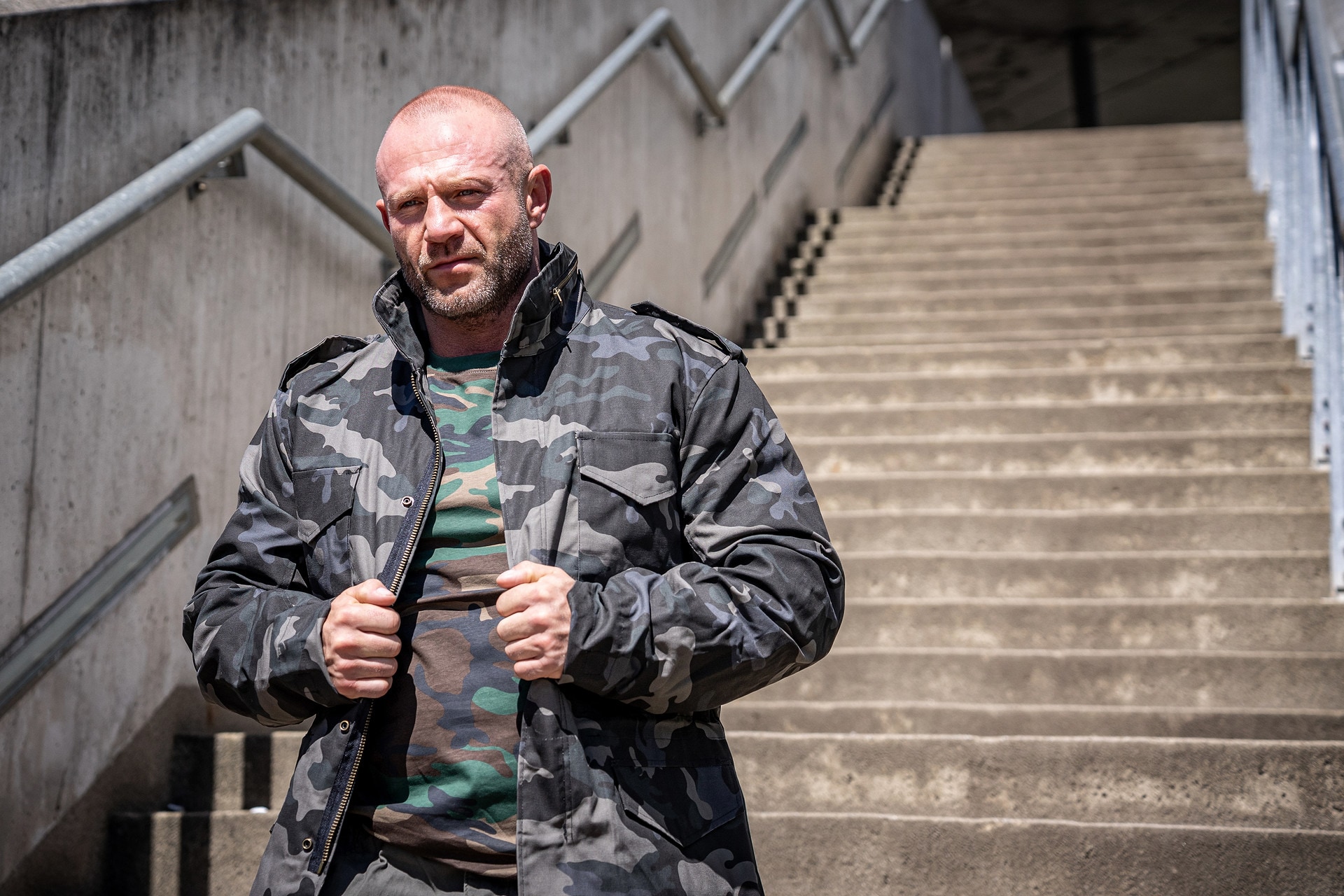 Veste M65 Classic Brandit - Dark Camo