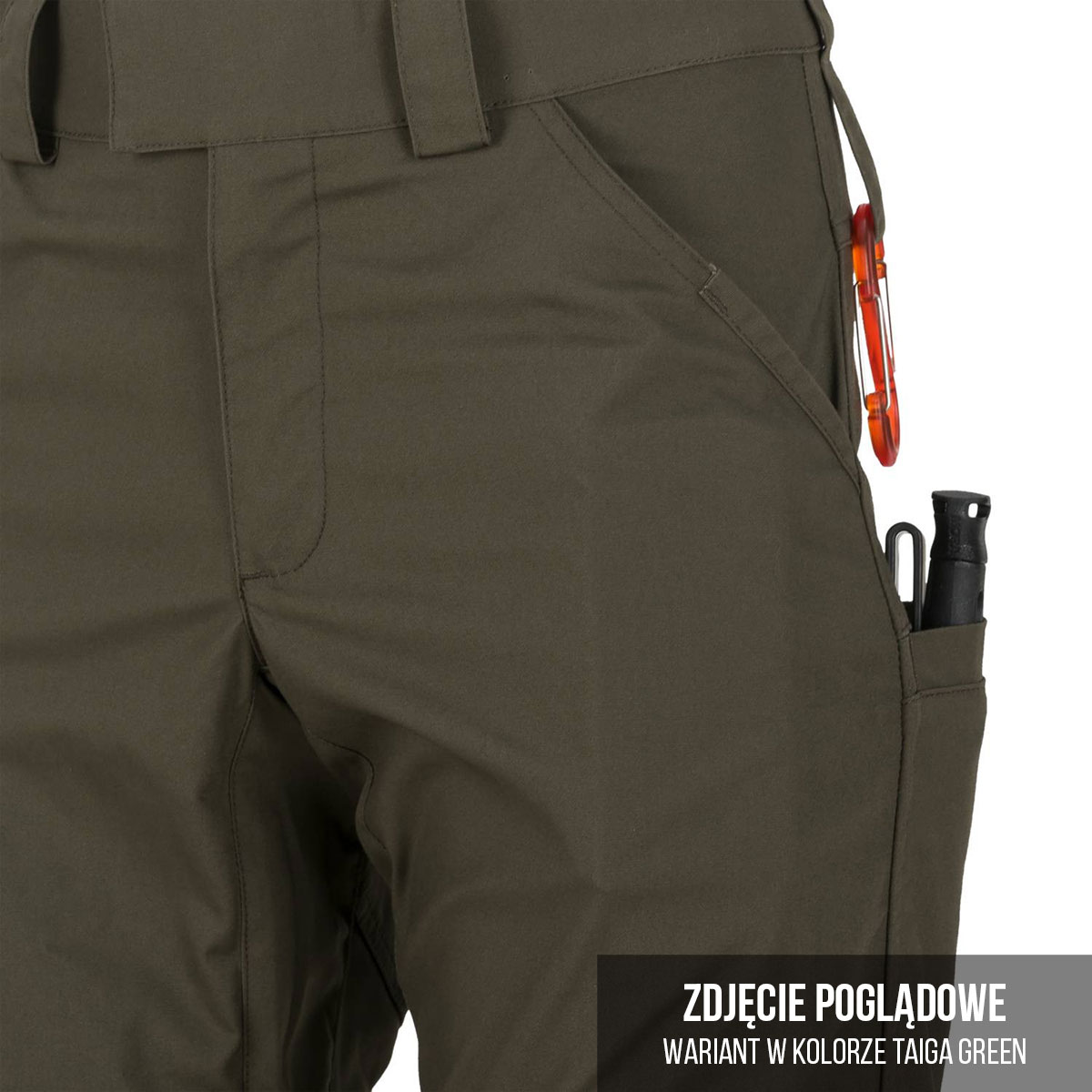 Pantalon Woodsman Helikon - Taiga Green / Black