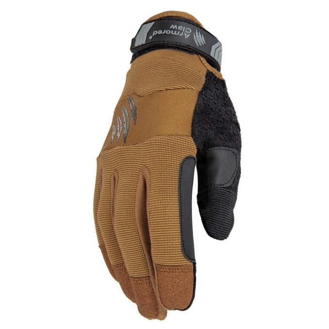 Gants tactiques Accuracy Armored Claw - Tan