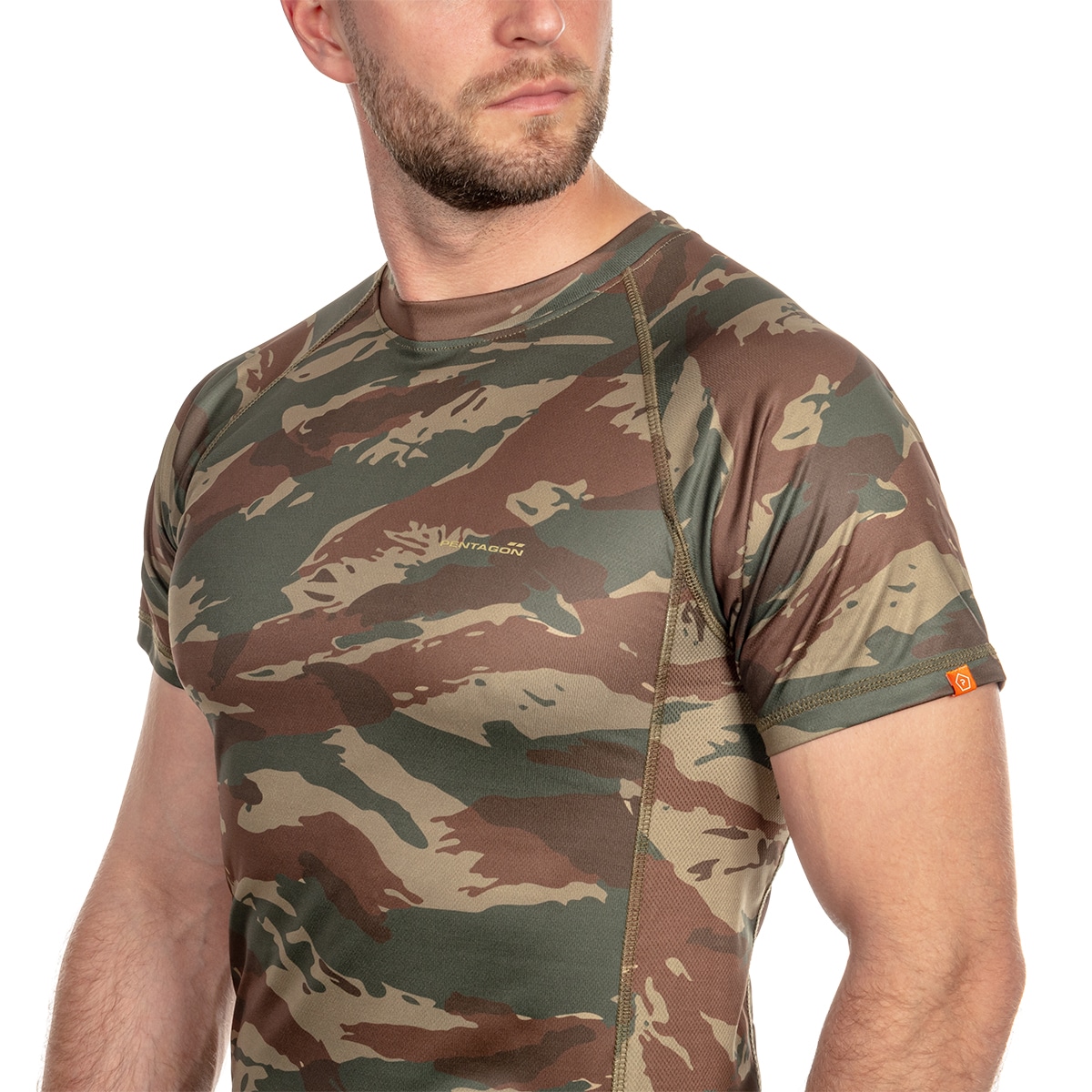 T-Shirt thermoactif Body Shock Pentagon - Greek Lizard