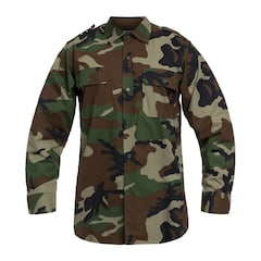 Chemise tactique à manches longues Ripstop Long Sleeve Mil-Tec - Woodland