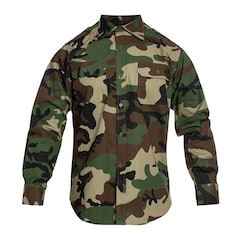 Chemise tactique à manches longues Ripstop Long Sleeve Mil-Tec - Woodland