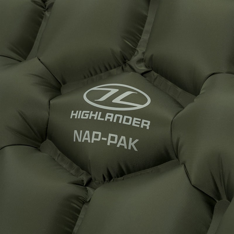 Matela une personne Outdoor Nap-Pak Highlander - Olive