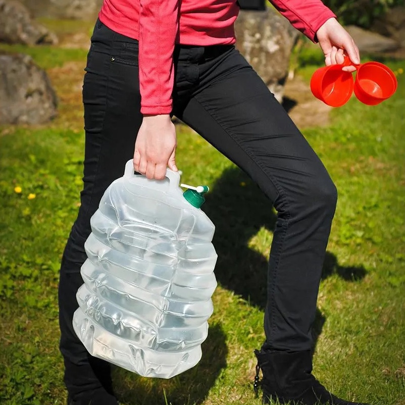 Réservoir à eau Accordion Water Carrier 10 L Highlander Outdoor 