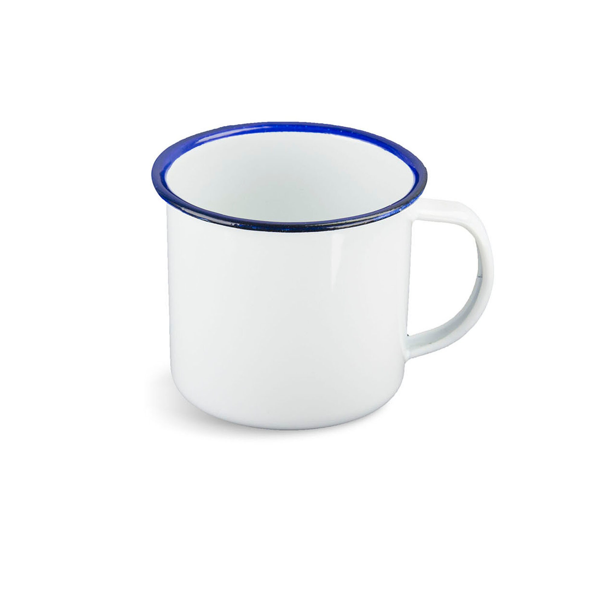 Mug en acier Vintage Camping 560 ml Highlander - White