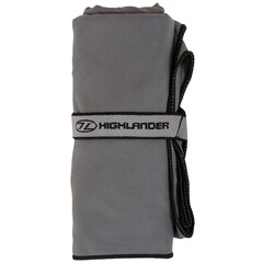 Serviette en microfibre Outdoor Fibre Soft L Highlander - Charcoal