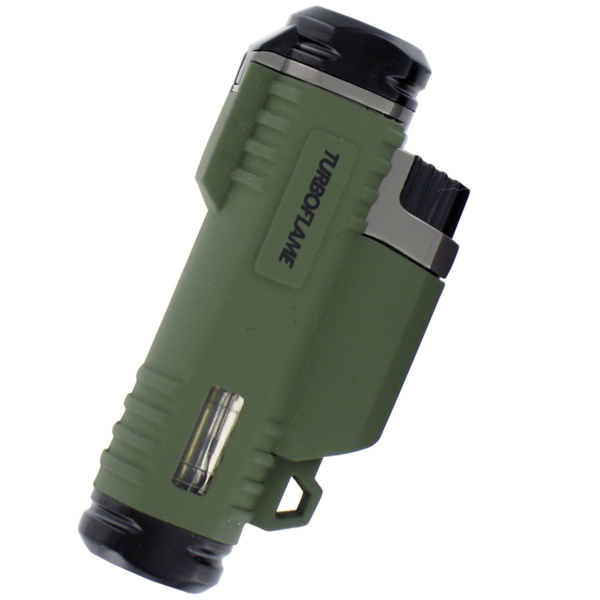 Briquet anti-tempête Turbo Twin Flame Highlander Outdoor - Olive