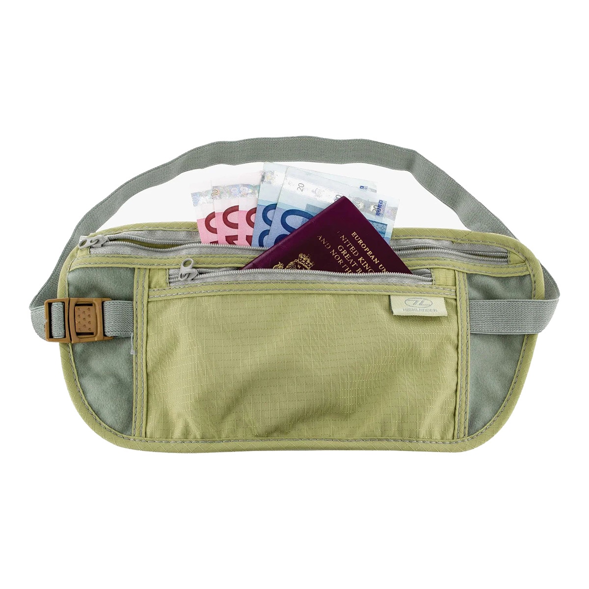 Sac banane Double Pocket Money Belt  Highlander Outdoor 