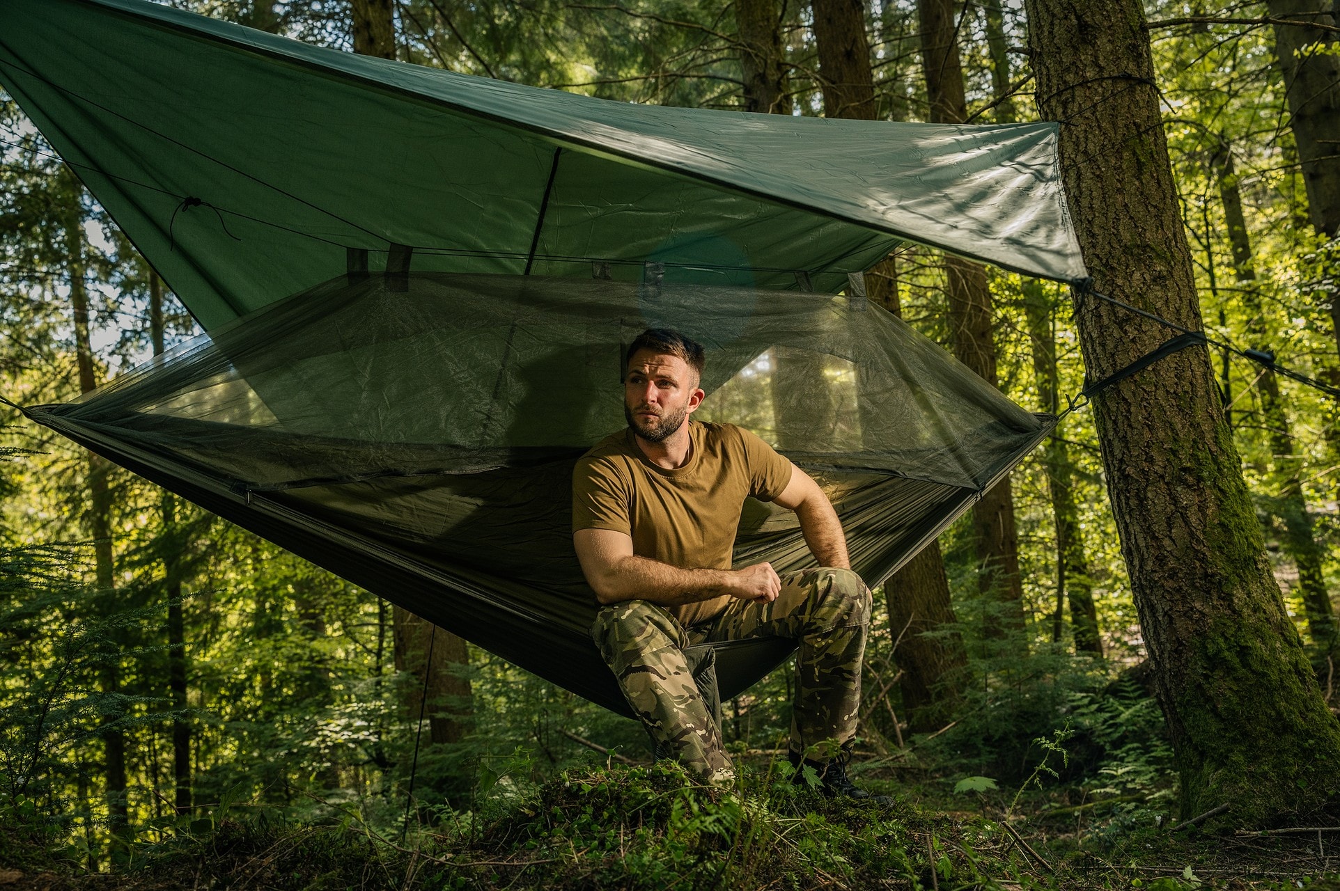 Hamac avec moustiquaire Forces Crusader Highlander