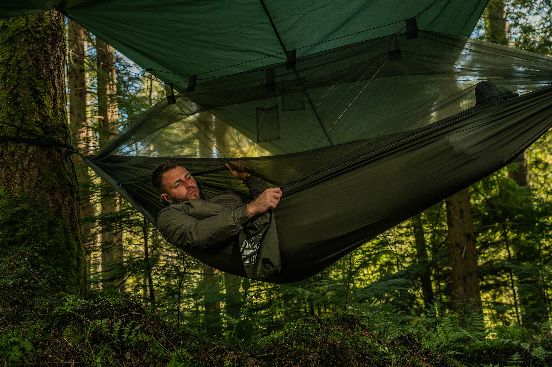 Hamac avec moustiquaire Forces Crusader Highlander