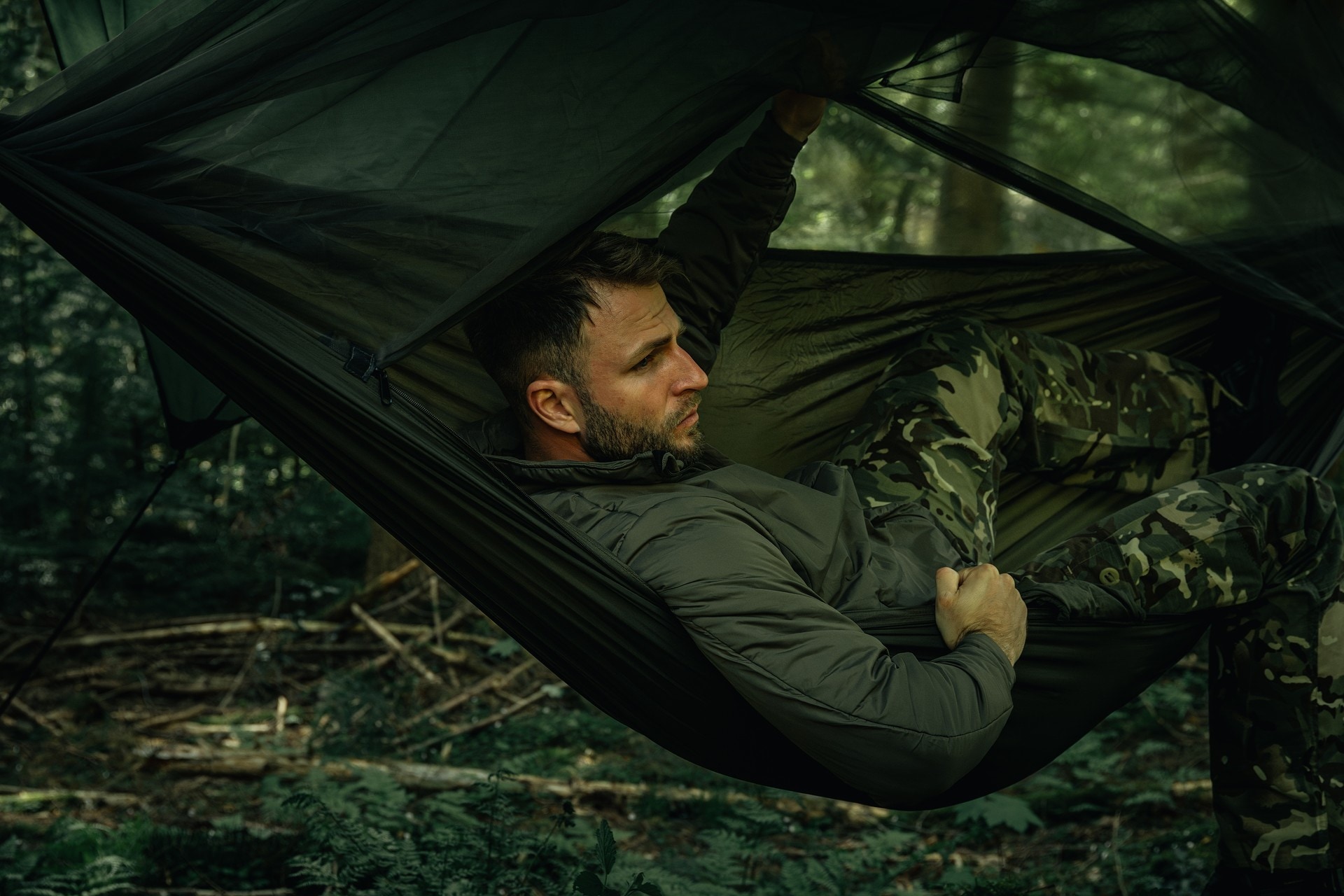 Hamac avec moustiquaire Forces Crusader Highlander