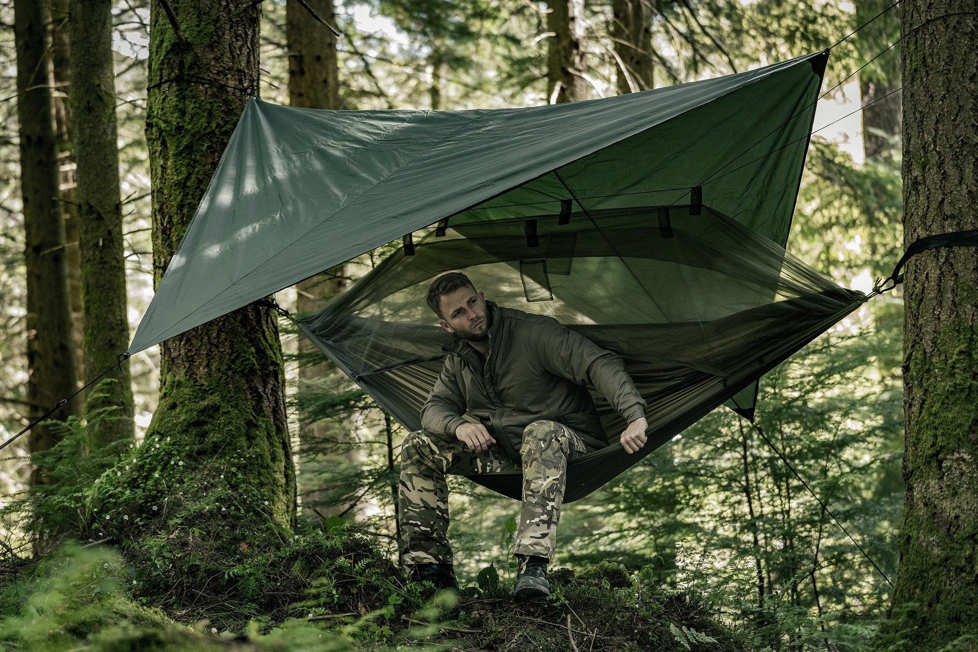 Hamac avec moustiquaire Forces Crusader Highlander