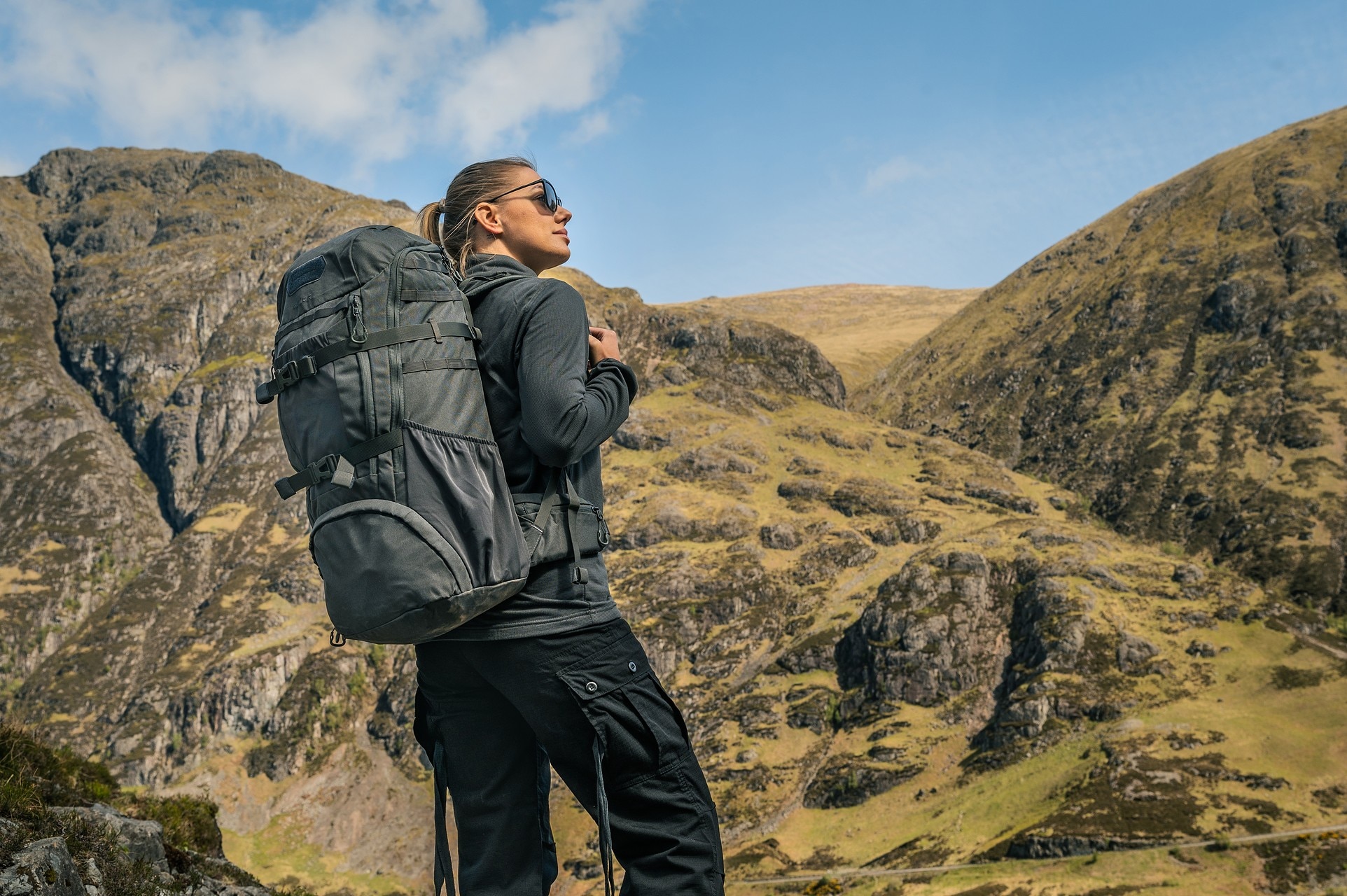 Sac à dos Forces Eagle 3 40 L Highlander - Dark Grey