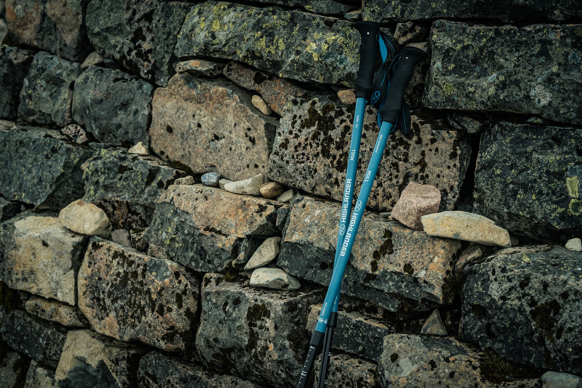 Bâtons de trekking Mull Highlander Outdoor - Blue