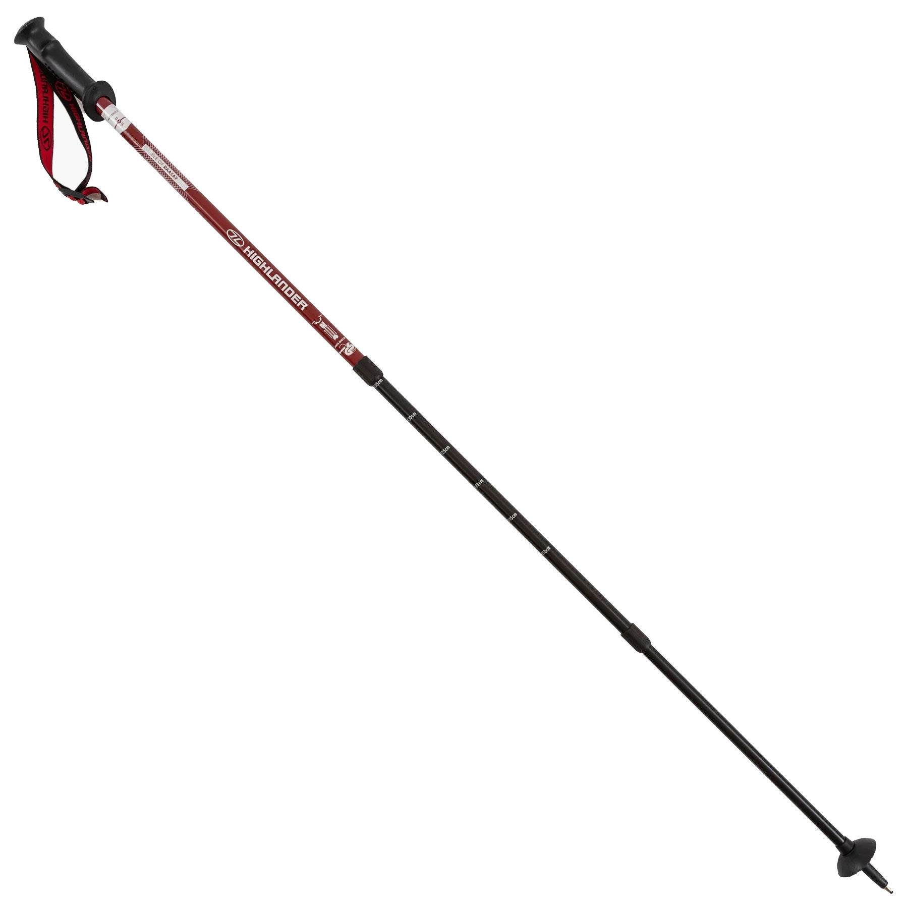 Bâton de trekking Isle of Raasay Highlander Outdoor - Red