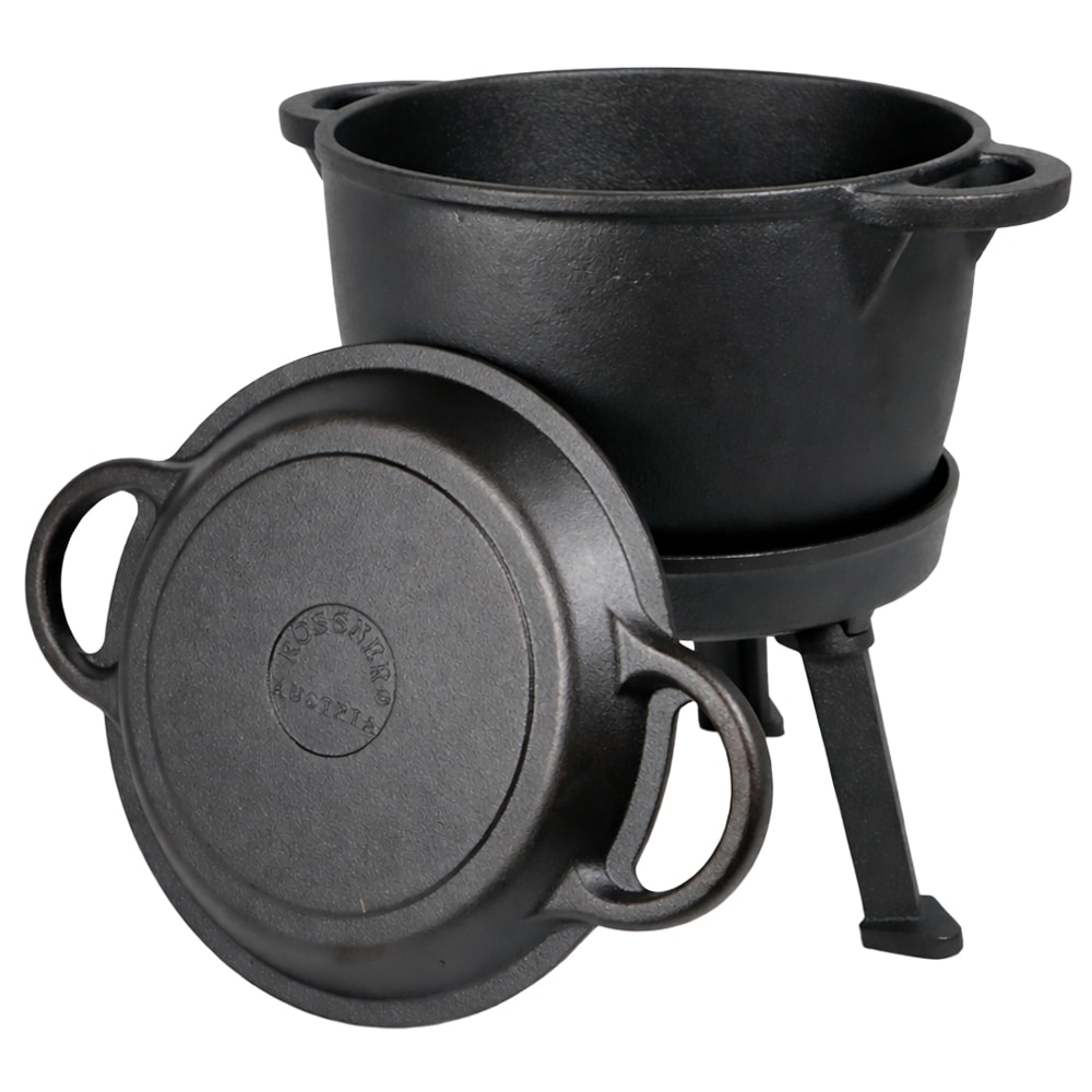 Chaudron en fonte 3en1 8 L Rossner