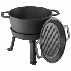Chaudron en fonte 3en1 5 L Rossner