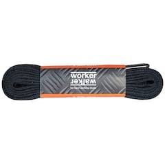Lacets plats XTR Pro 130 cm Worker Walker - Black
