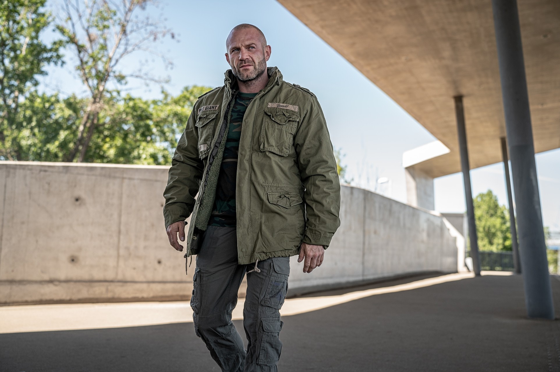 Veste M65 Giant Brandit - Olive