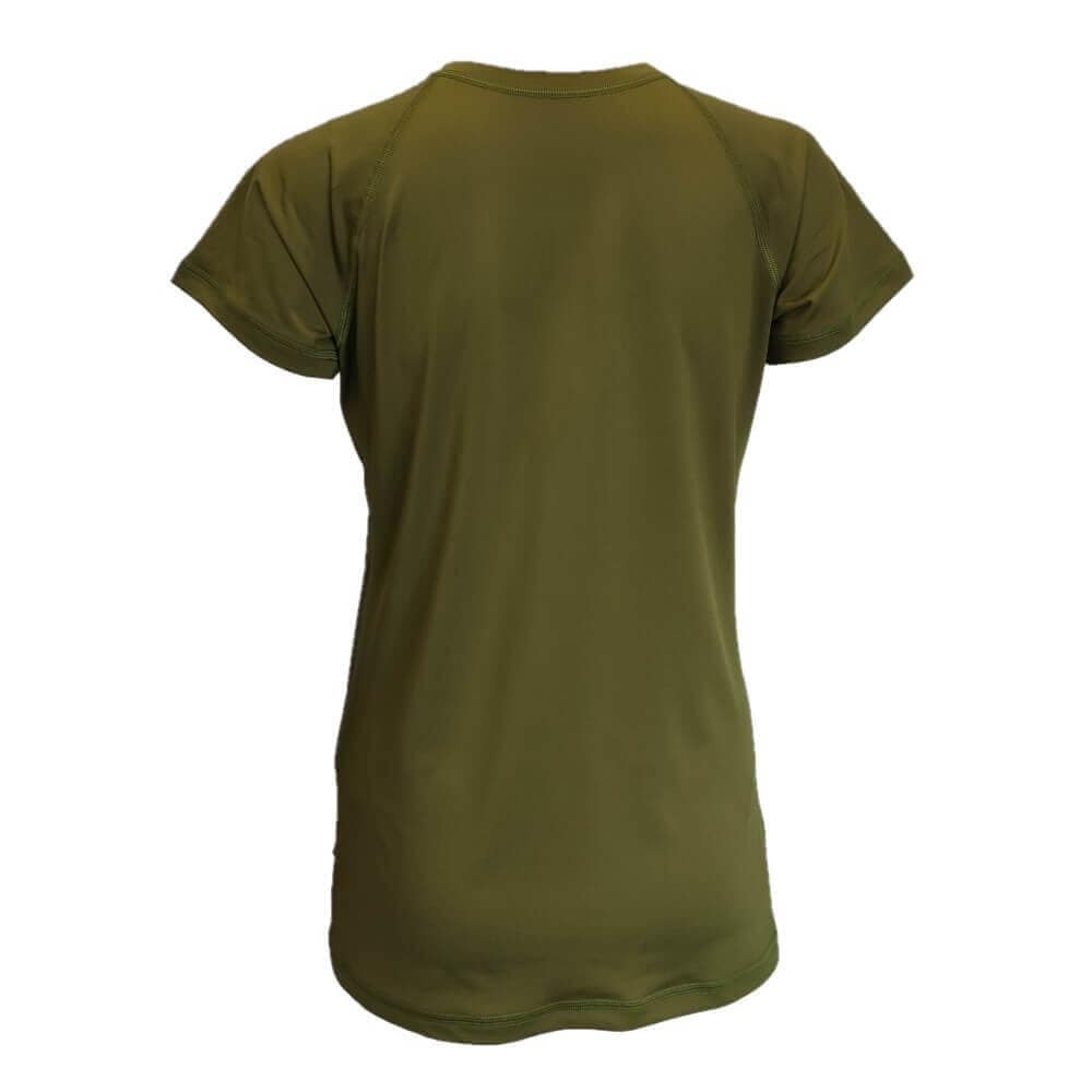 T-shirt thermique pour femme Raglan Haasta - Olive