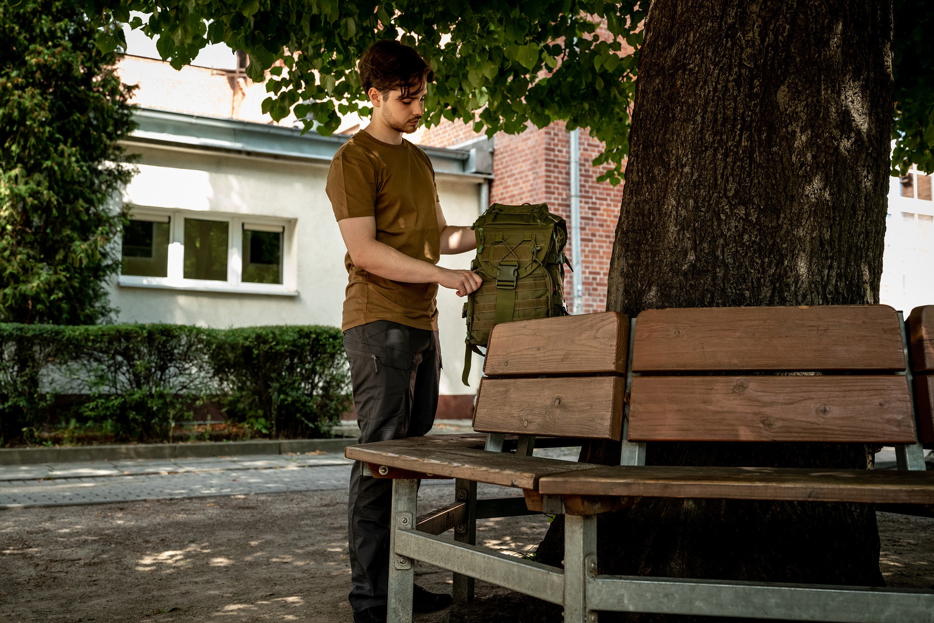 T-shirt Helikon - Coyote