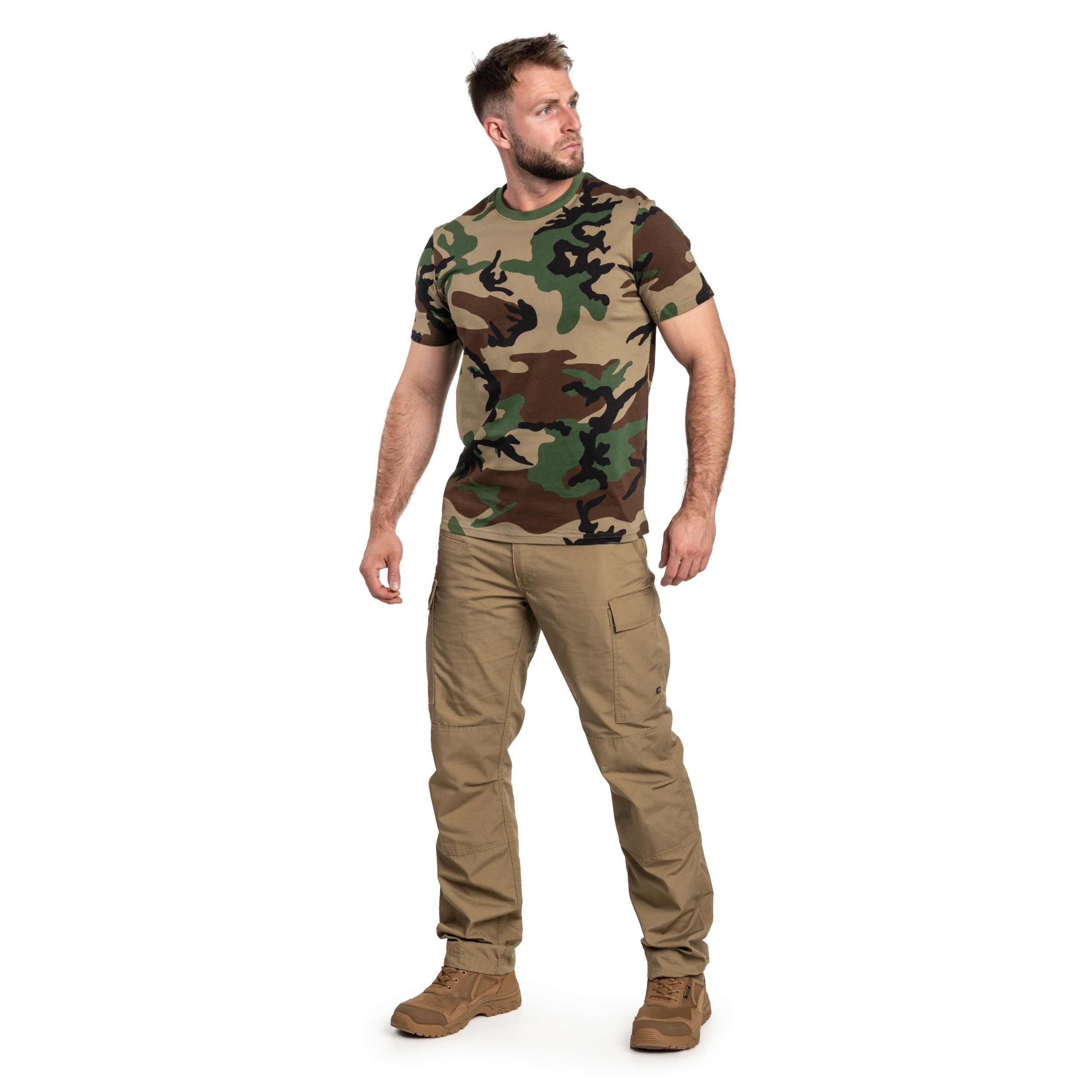 T-shirt Helikon-Tex - US Woodland