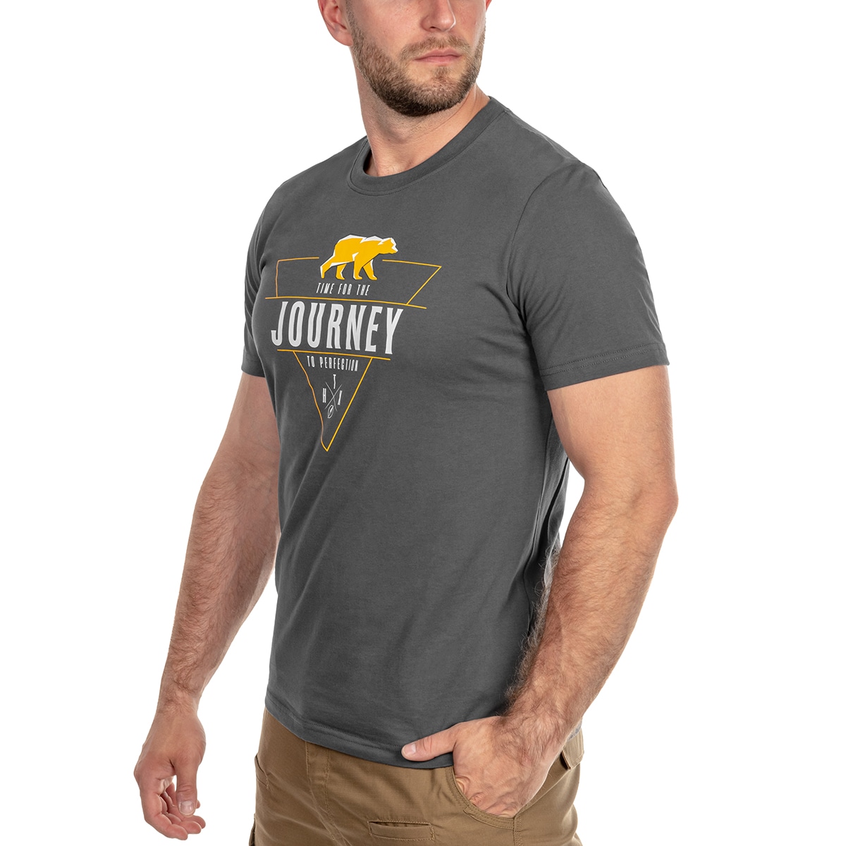 T-shirt Journey To Perfection Helikon - Shadow Grey