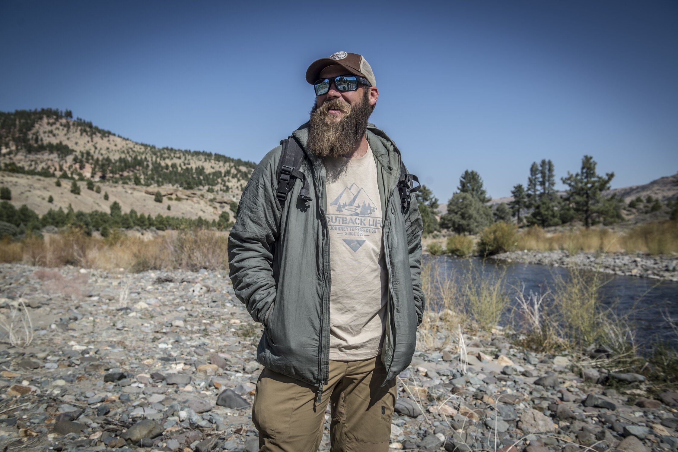 T-Shirt Outback Life Helikon-Tex - Khaki