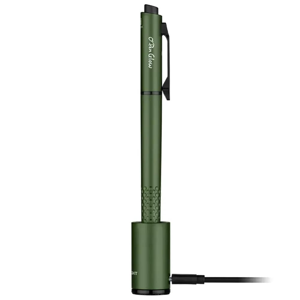 Stylo lampe de poche  O'Pen Glow 120 lumens Olight - OD Green