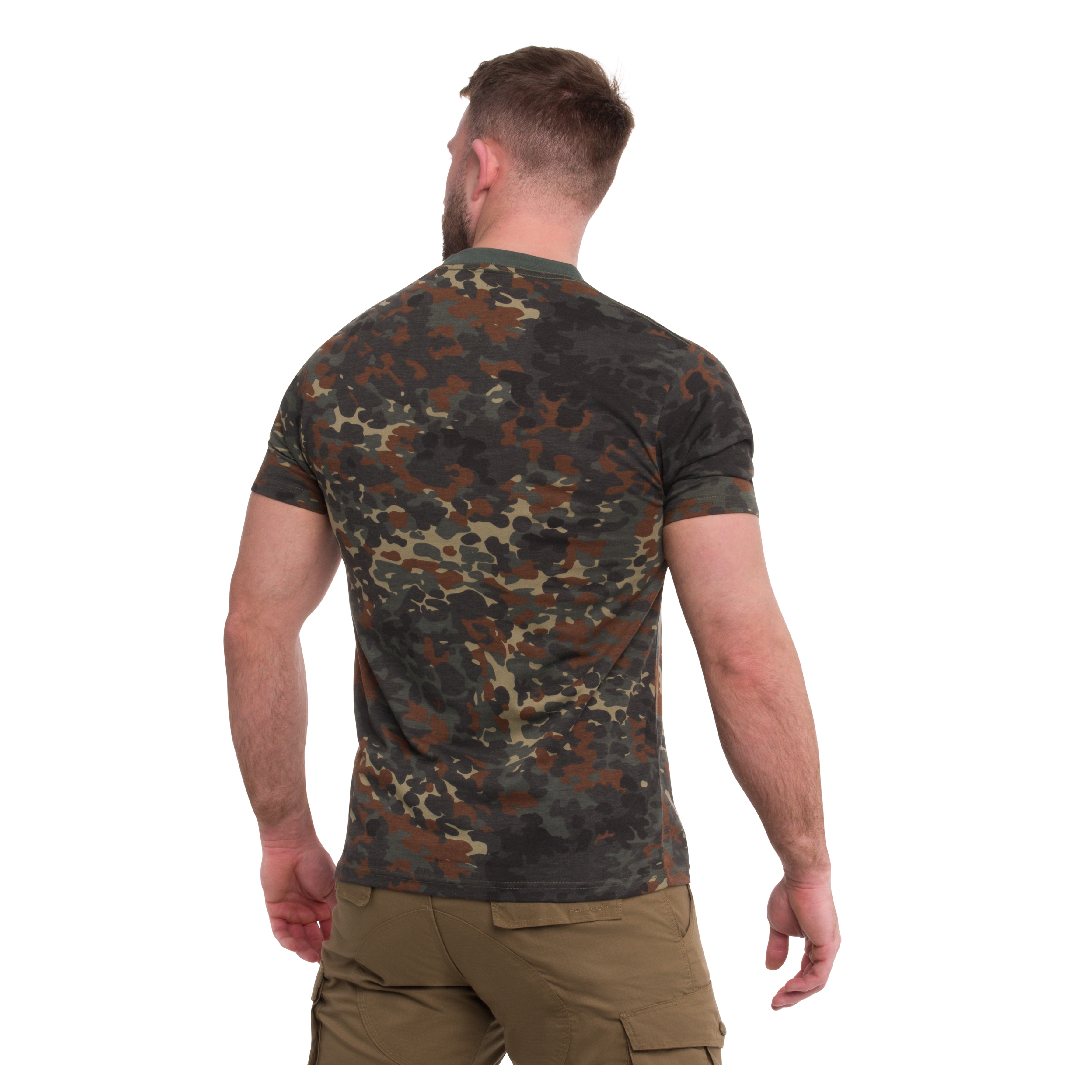 T-shirt Streetstyle MFH-  Flecktarn BW Camo