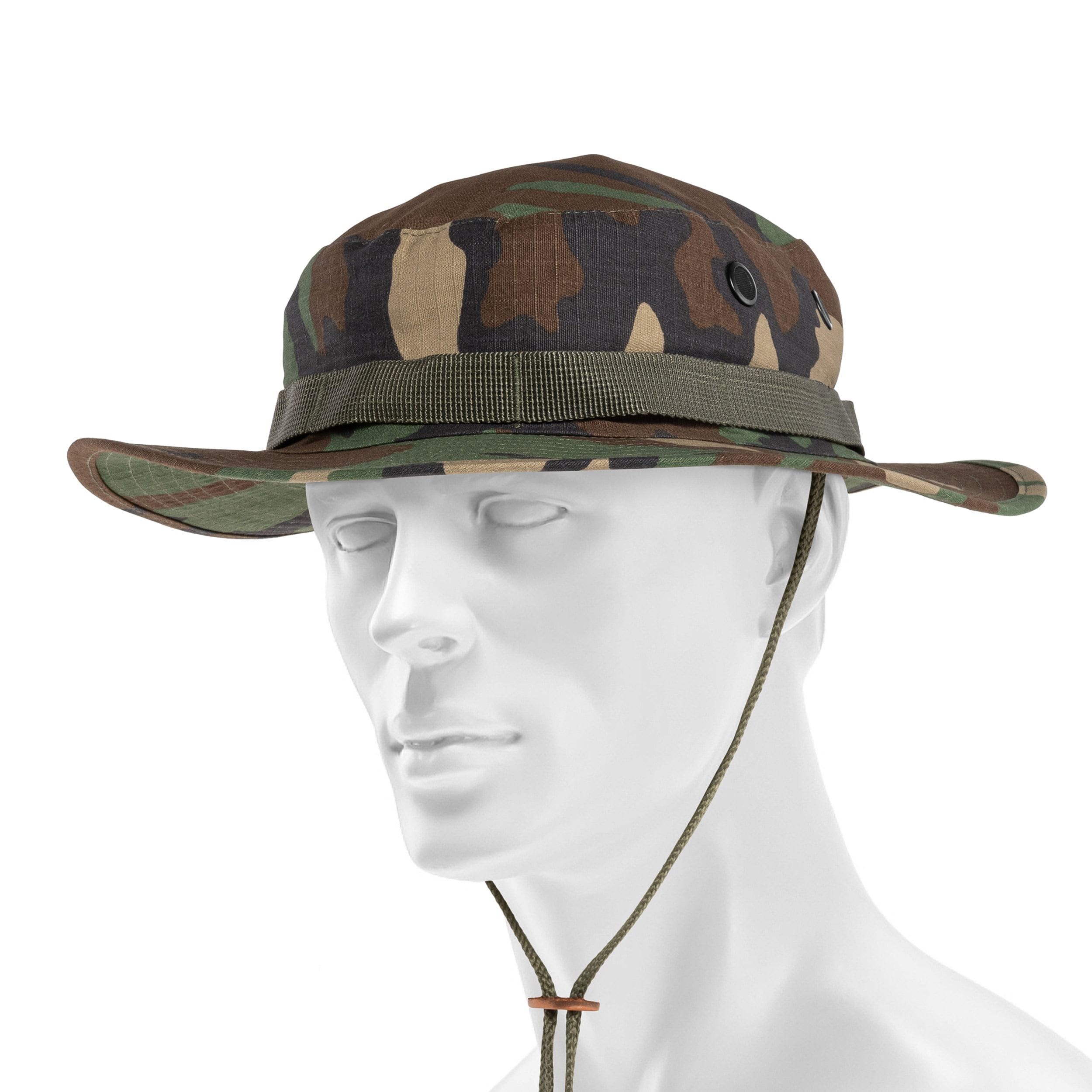 Chapeau Cotton Ripstop Mil-Tec - Woodland