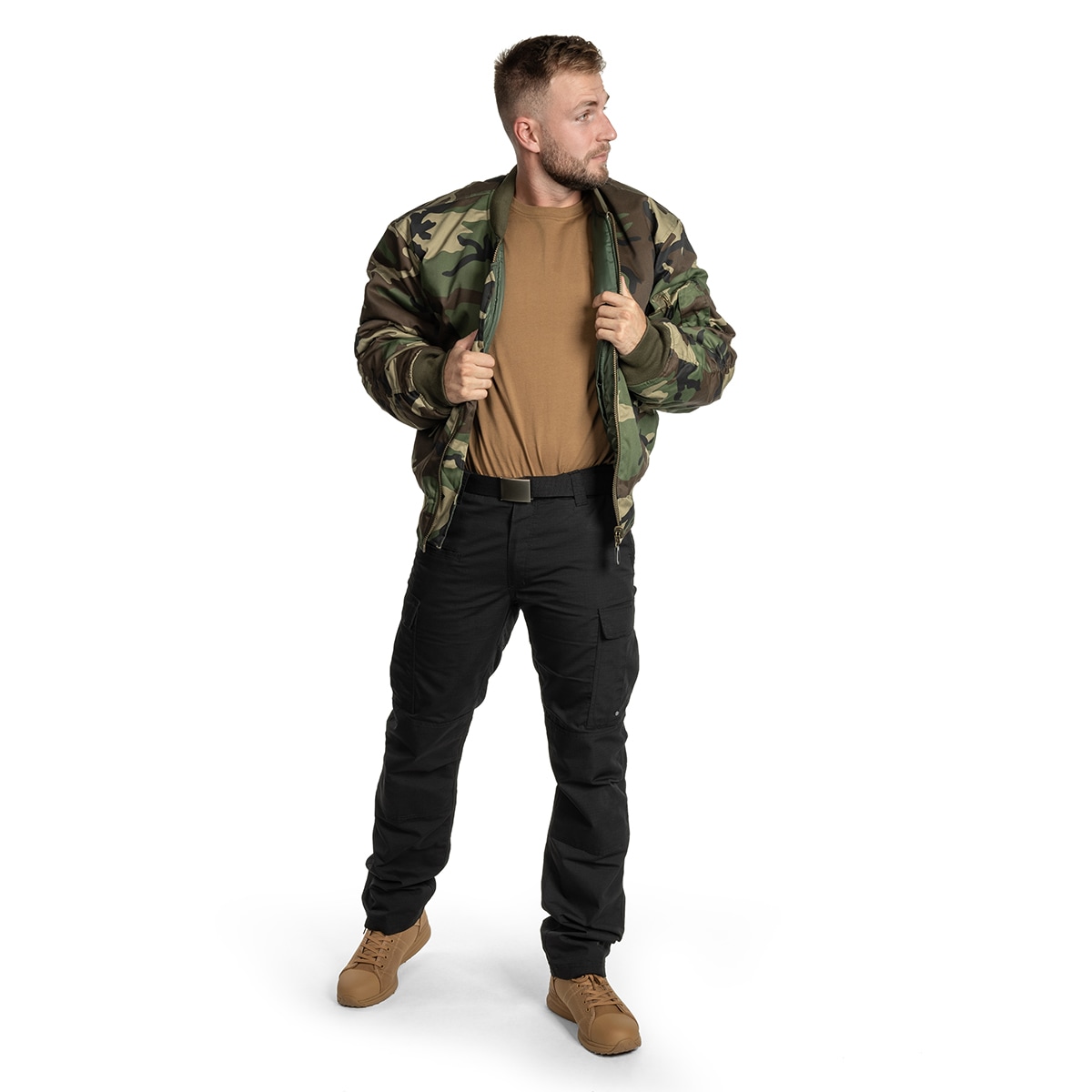 Veste MA-1 Flyers Mil-Tec - Woodland
