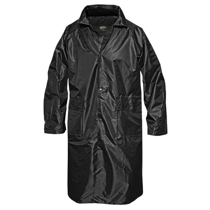 Veste Wet Weather Coat Mil-Tec - Black