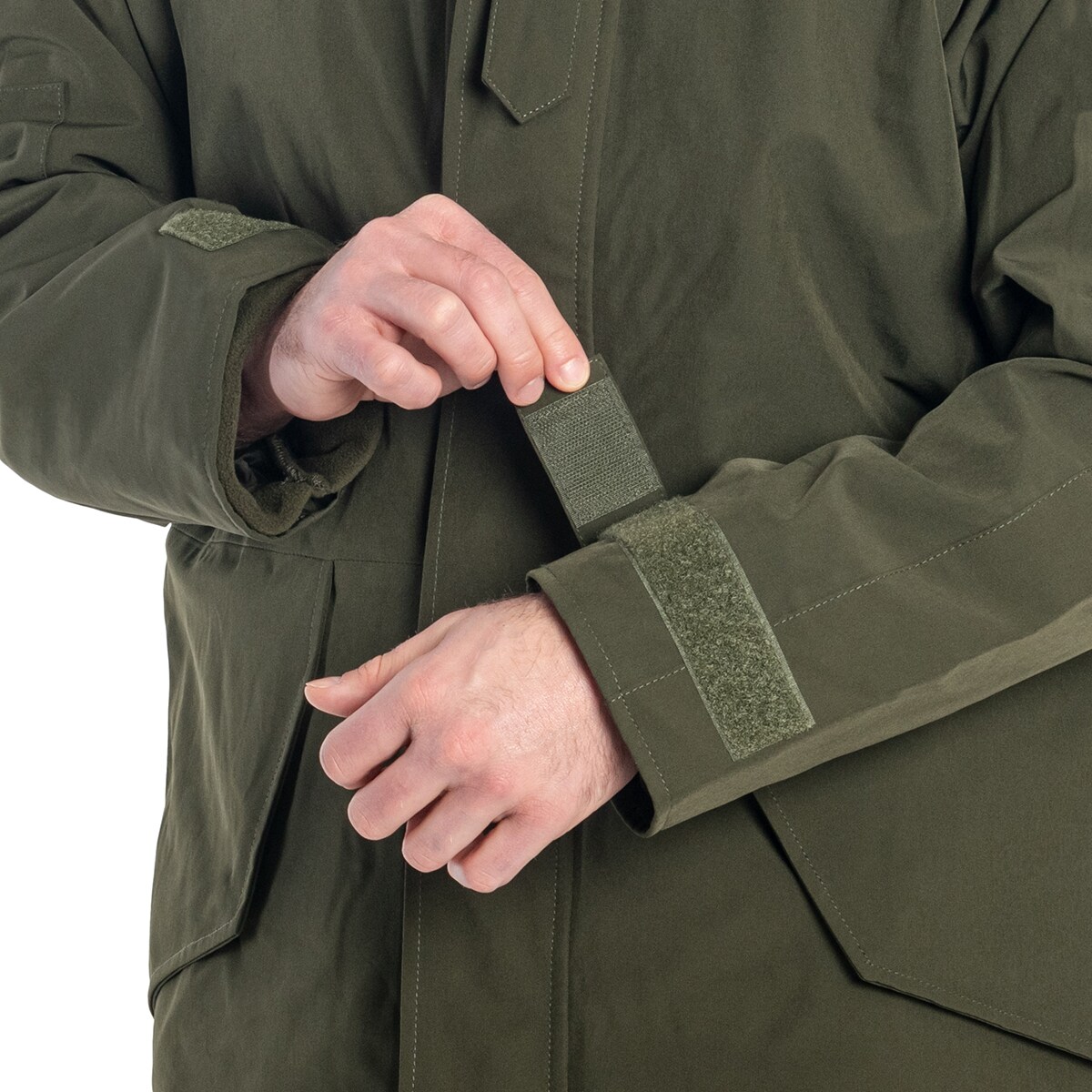 Veste avec doublure ECWCS Wet Weather Mil-Tec - Olive