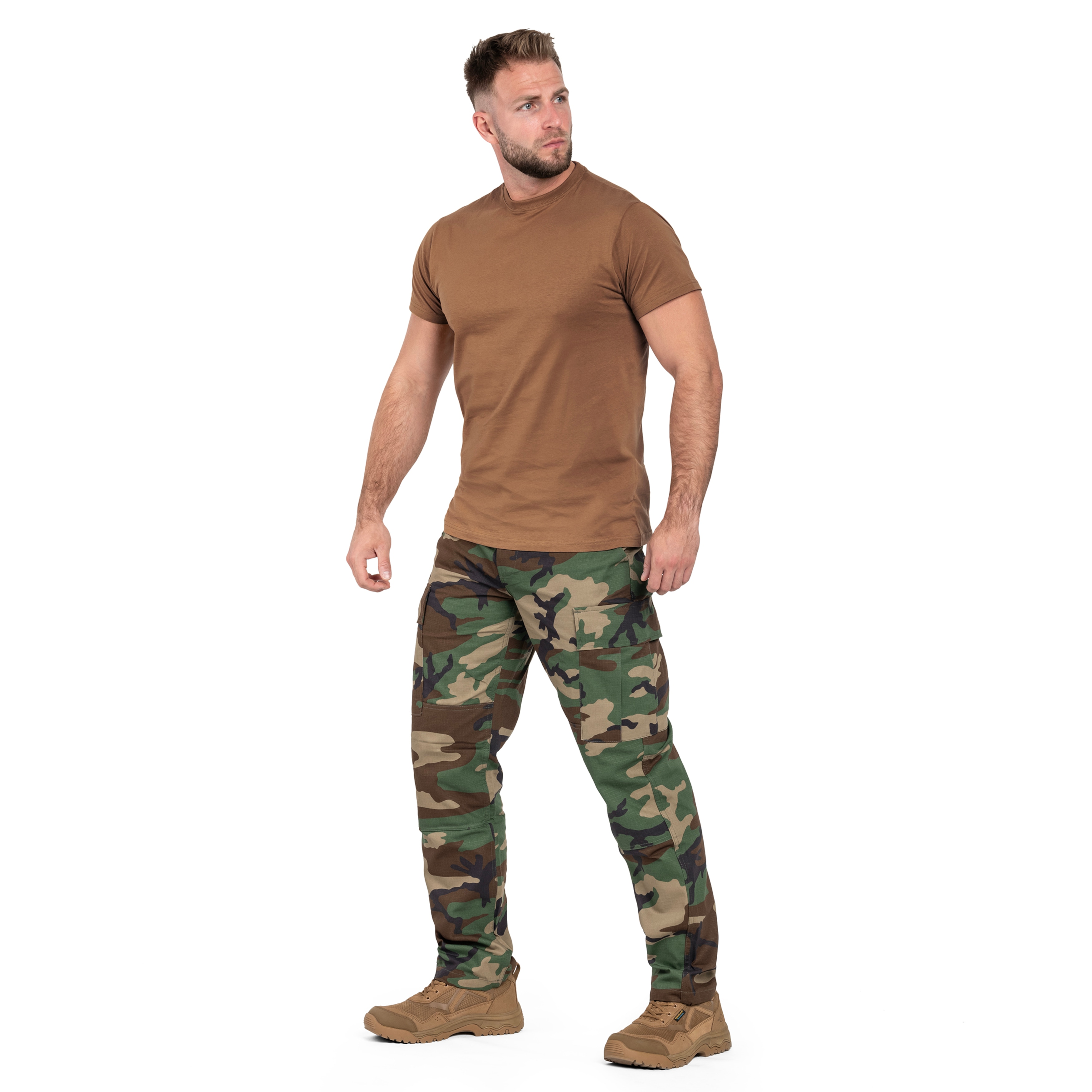 T-shirt Mil-Tec - Brown
