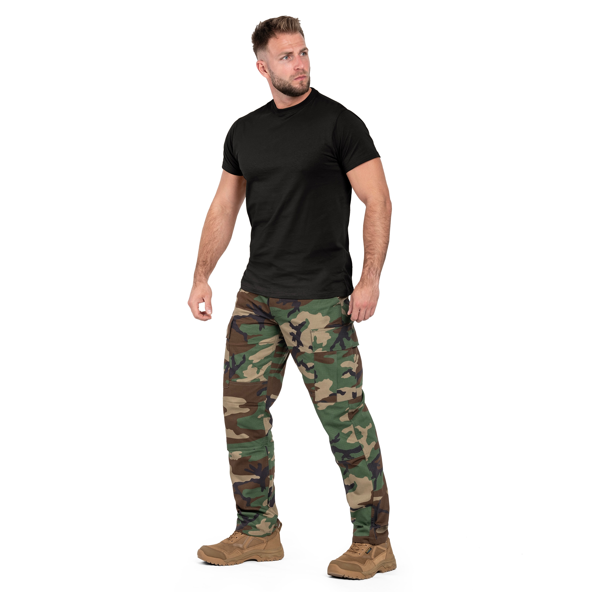 T-shirt Mil-Tec - Black