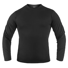 T-Shirt manches longues Longsleeve Mil-Tec - Black