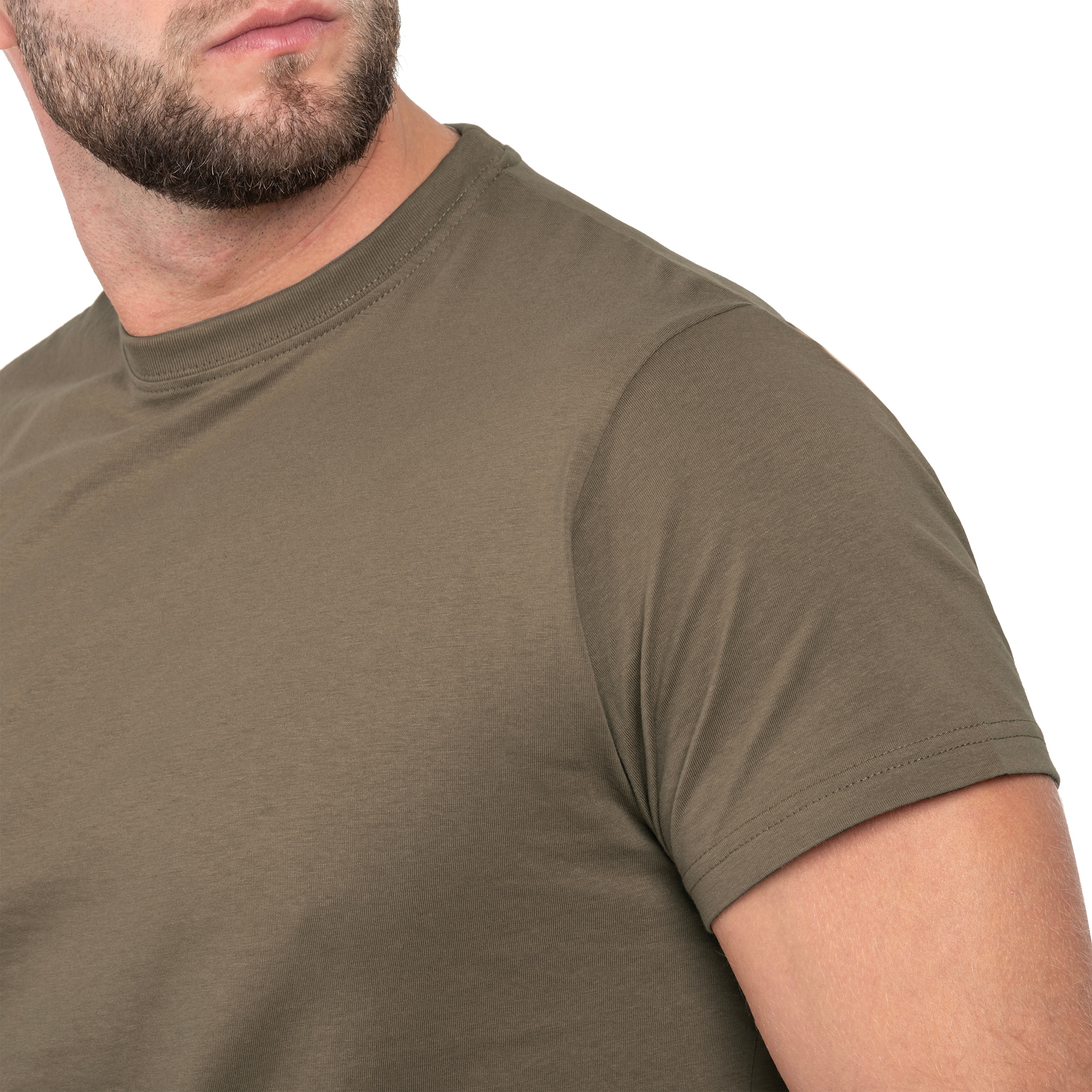 T-shirt Mil-Tec - Stone Grey/Olive