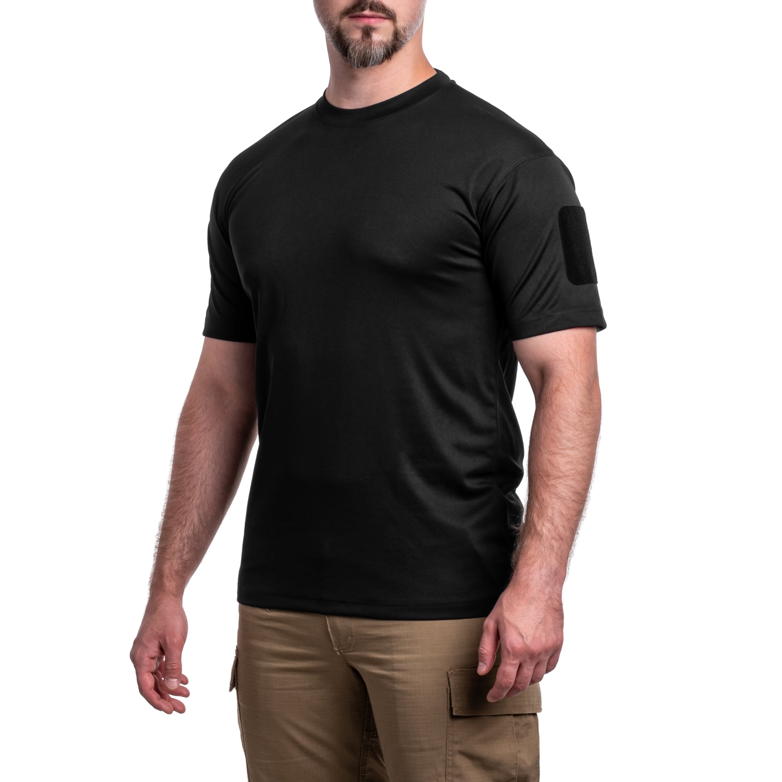T-shirt thermique Tactical Short Sleeve Mil-Tec - Black