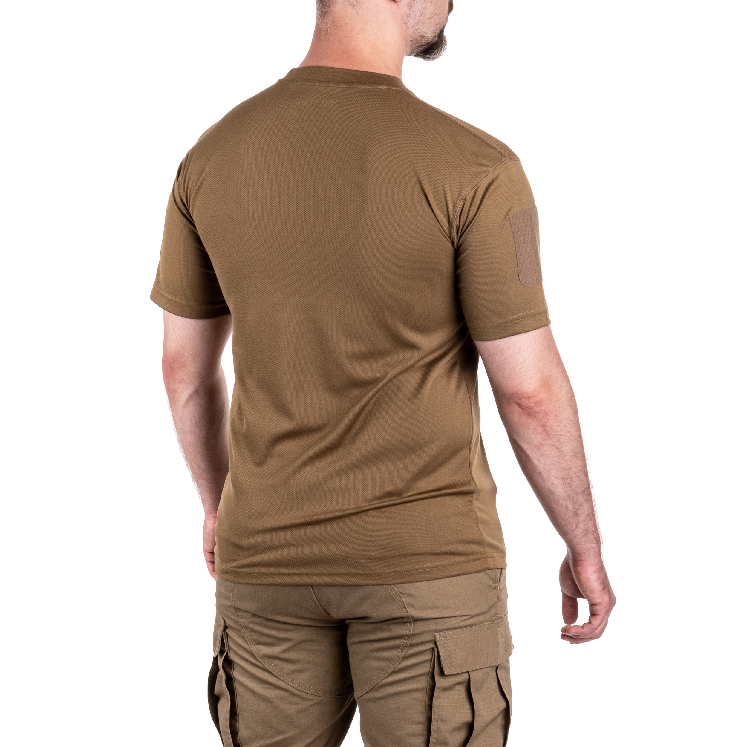 T-shirt thermique Tactical Short Sleeve Mil-Tec - Coyote