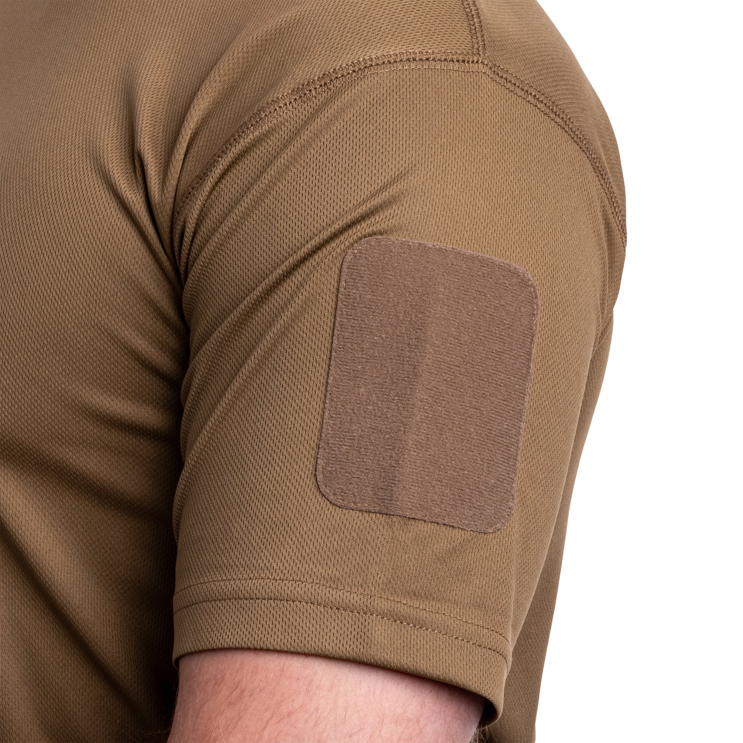 T-shirt thermique Tactical Short Sleeve Mil-Tec - Coyote